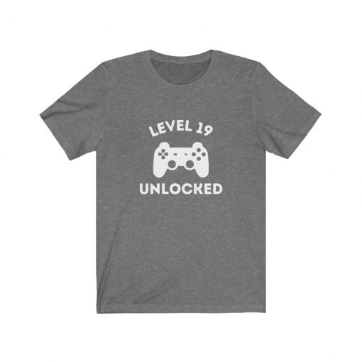 Level 19 Unlocked T-Shirt for him