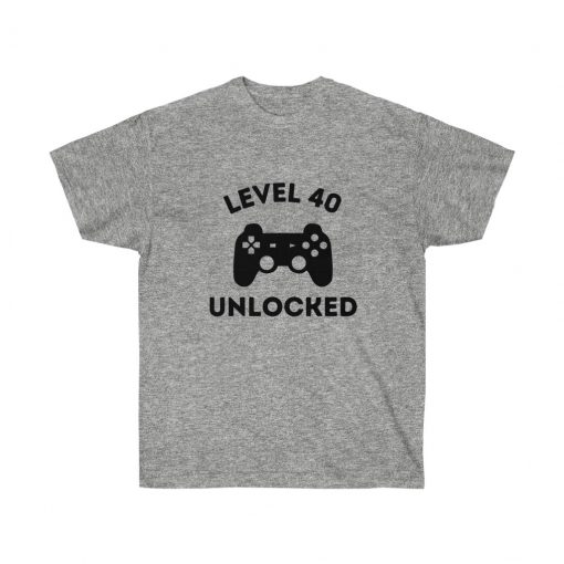 Level 40 unlocked t-shirt