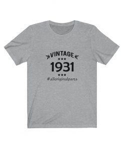 Vintage 1931 Birthday