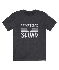 Pediatrics Squad Nurse Cute Rainbow T-Shirt