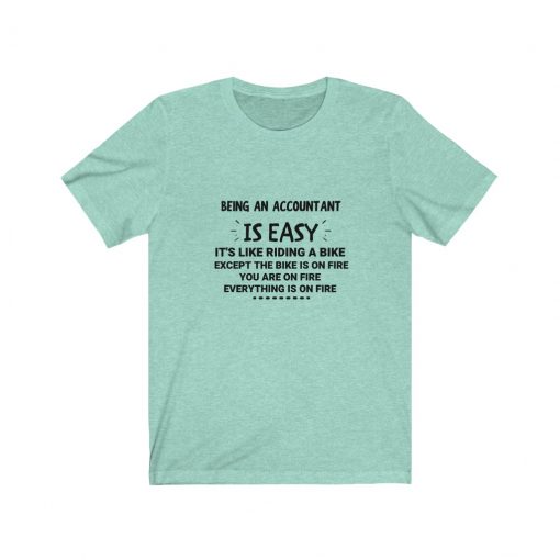 Being an accountant is easy t-shirt