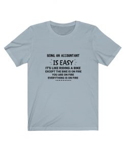 Being an accountant is easy t-shirt