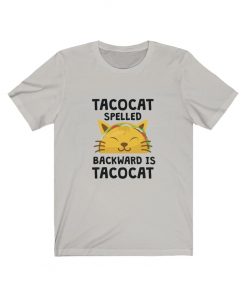 Tacocat Spelled Funny Cat T-Shirt