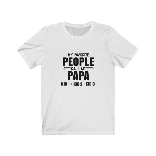 call me papa customize shirt