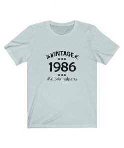 Vintage 1986 Birthday