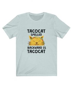 Tacocat Spelled Funny Cat T-Shirt