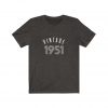 Personalize 1951 Vintage Birthday Shirt