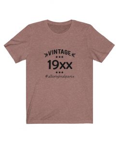 Personalized Birthday Year Vintage Shirt